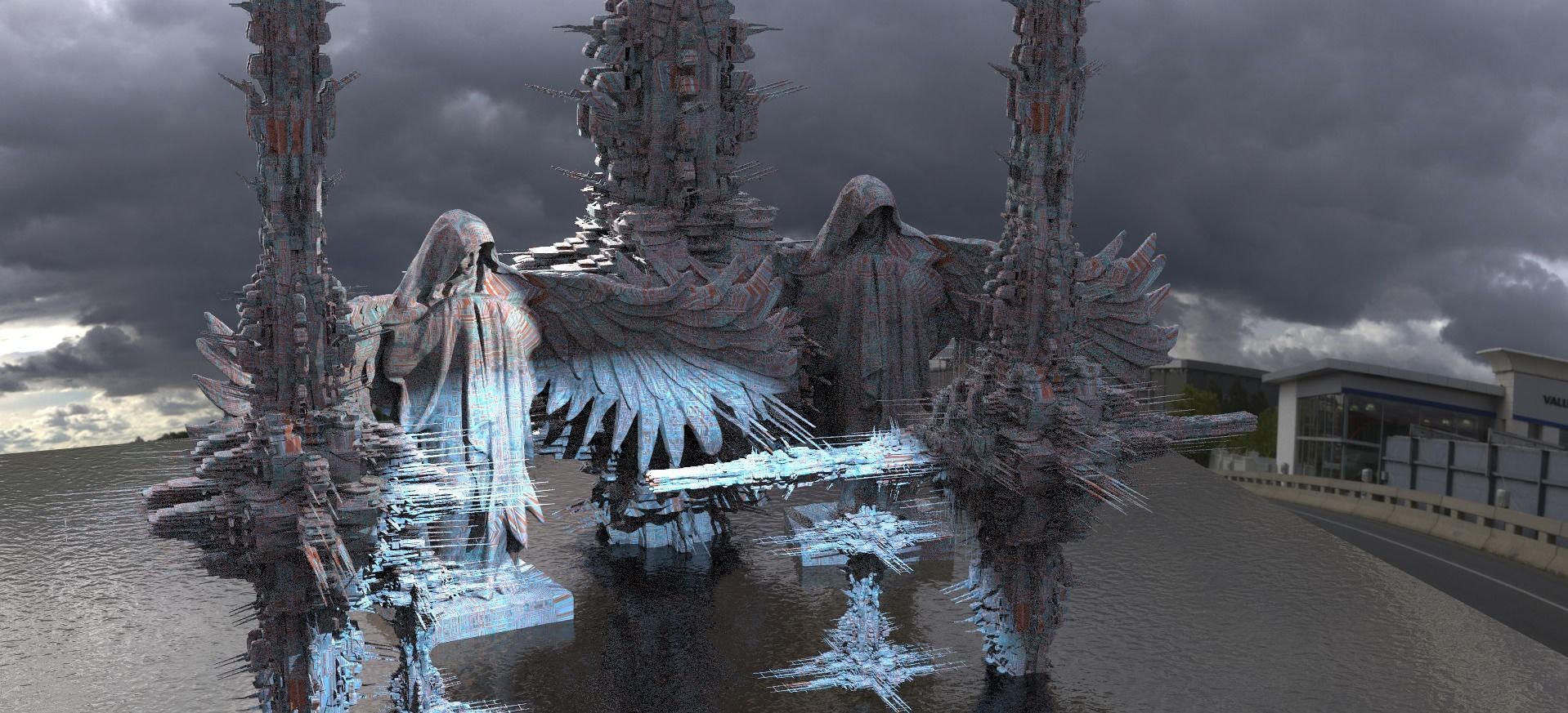 Sith Space Station 3D model_1