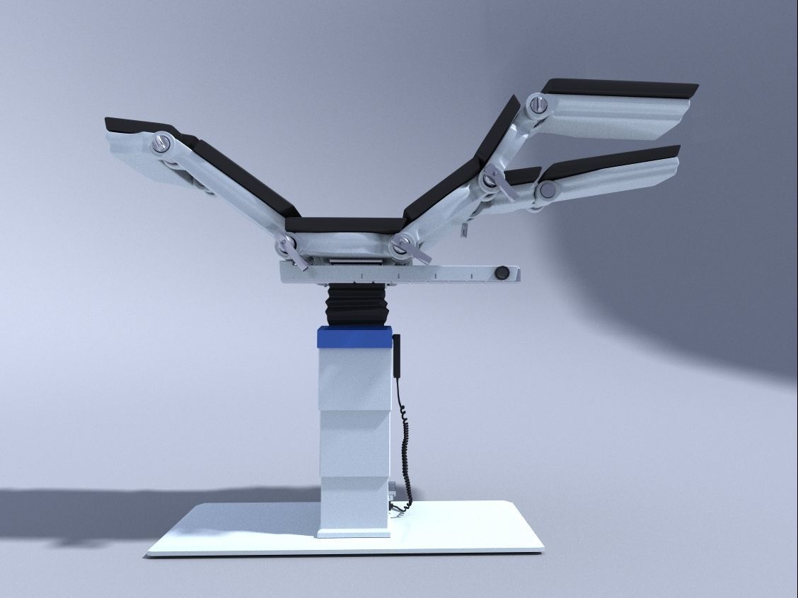 surgical table 3D model_3