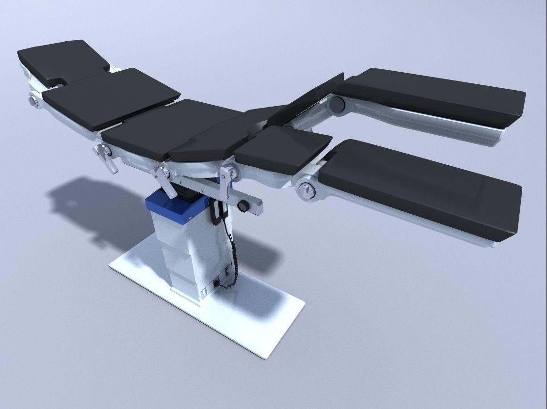 surgical table 3D model_2