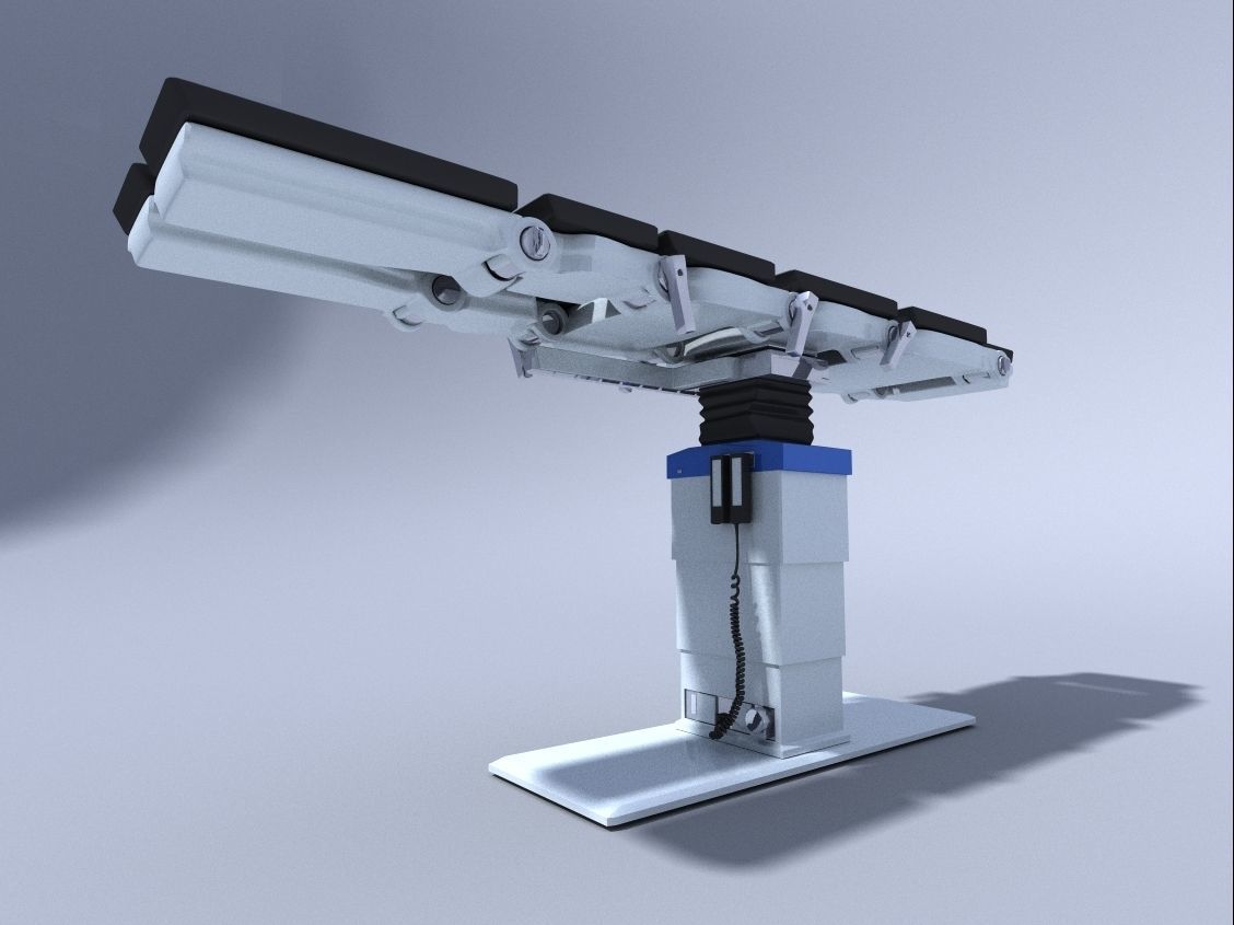surgical table 3D model_1