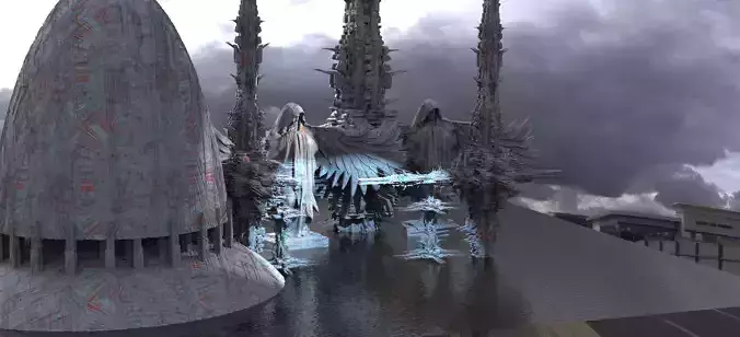 Sith Sci-Fi Temples and statues Hooded