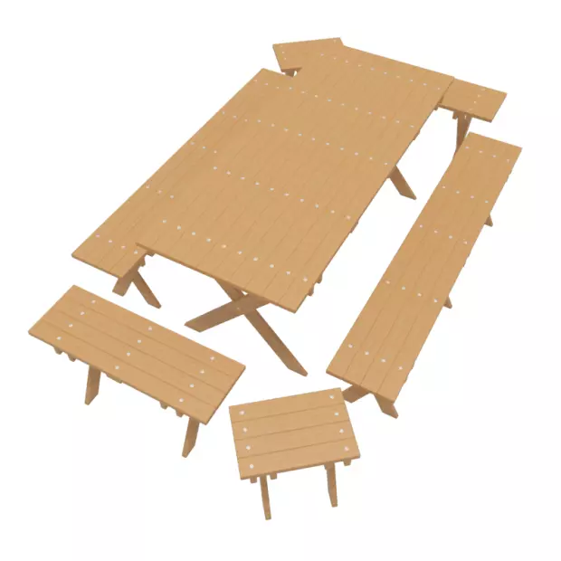 street furniture 3D print model