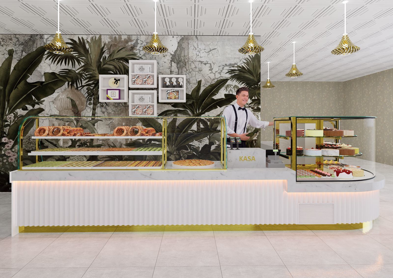 patisserie bakery 3D model | CGTrader