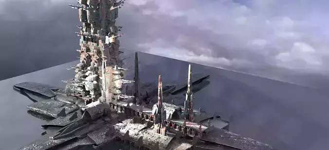 Emperor Flagship City 3D model