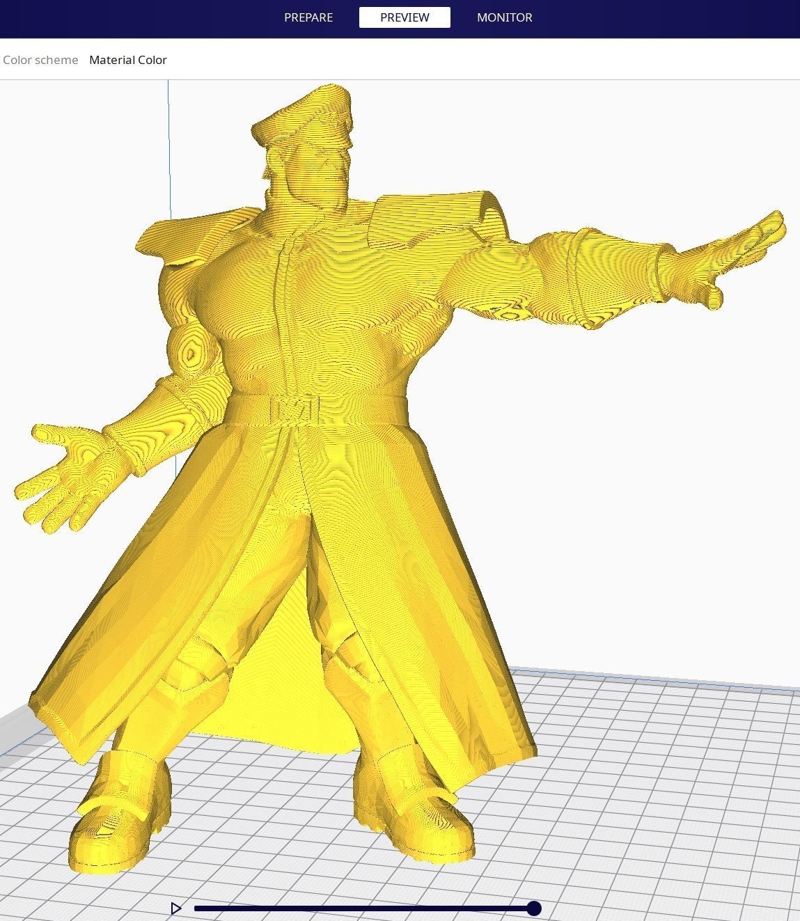 Street Fighter - M Bison 3D print model_4