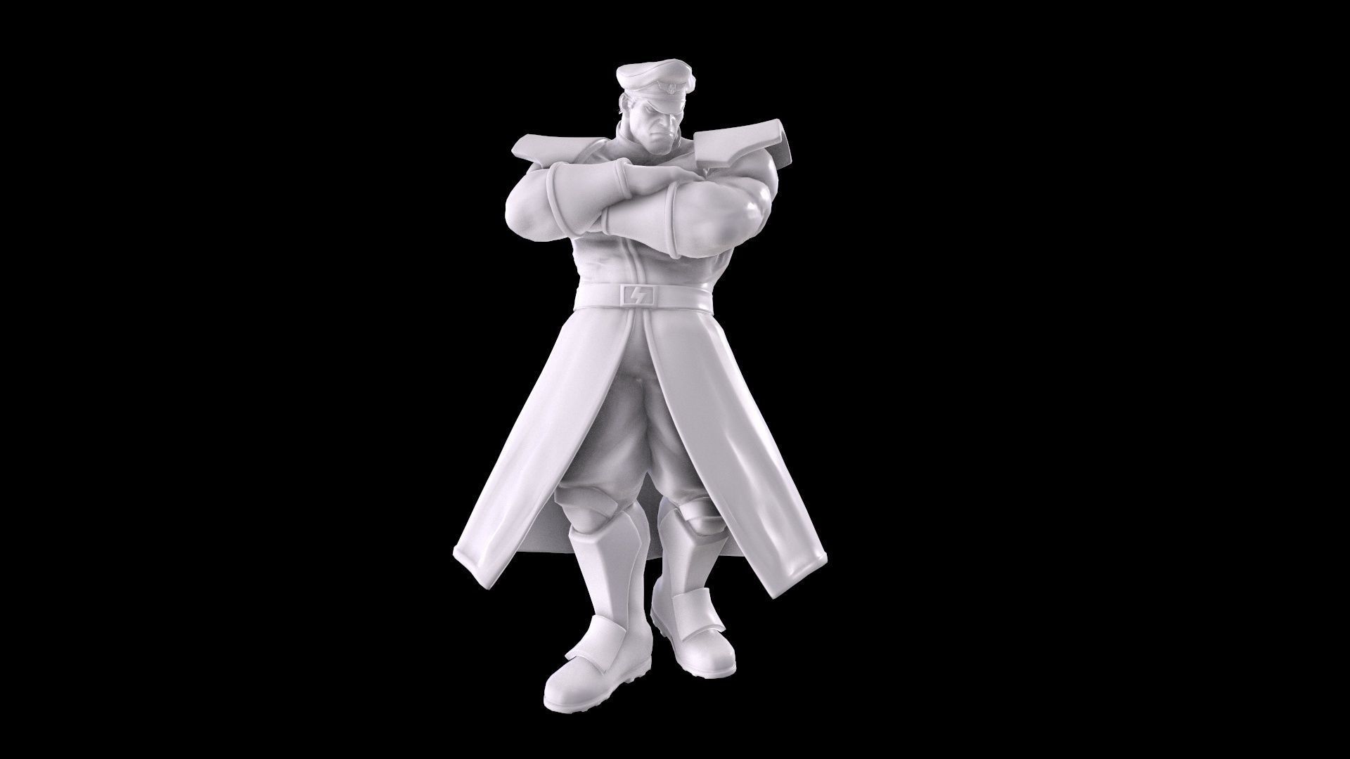 Street Fighter - M Bison 3D print model_6