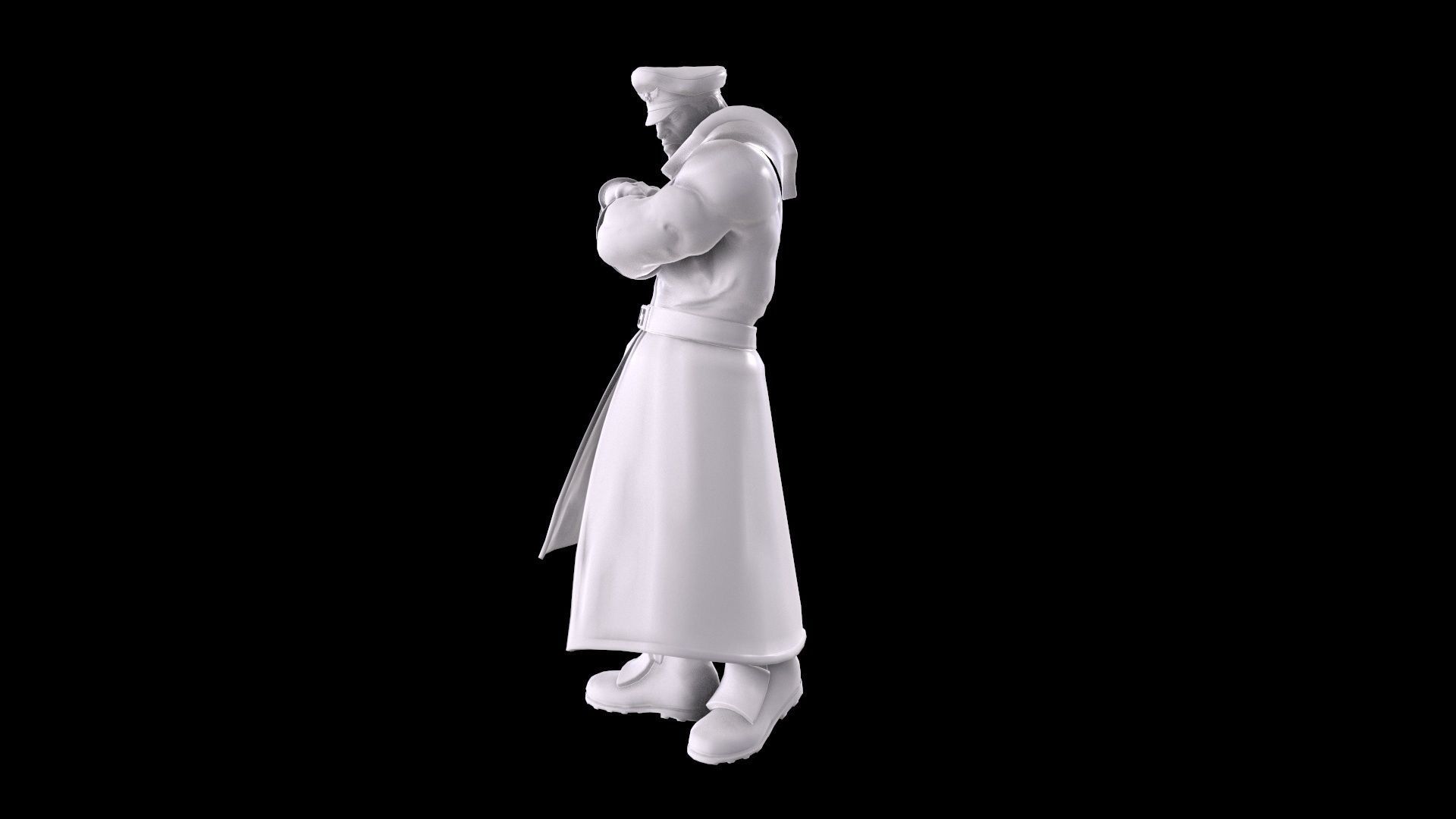 Street Fighter - M Bison 3D print model_10