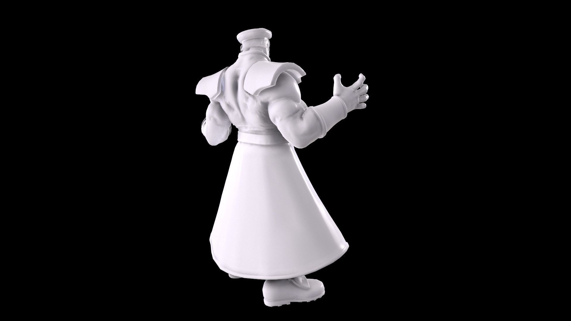 Street Fighter - M Bison 3D print model_20