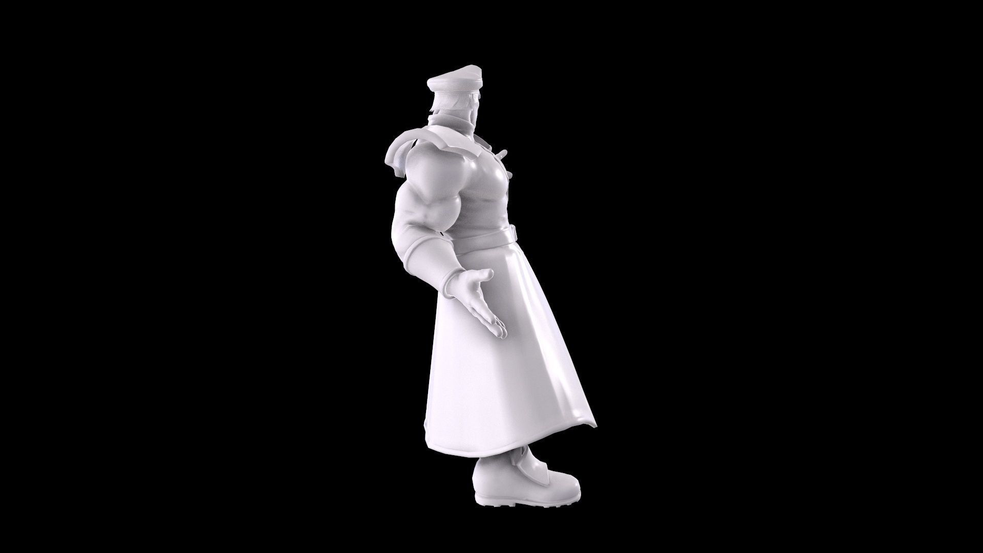 Street Fighter - M Bison 3D print model_14