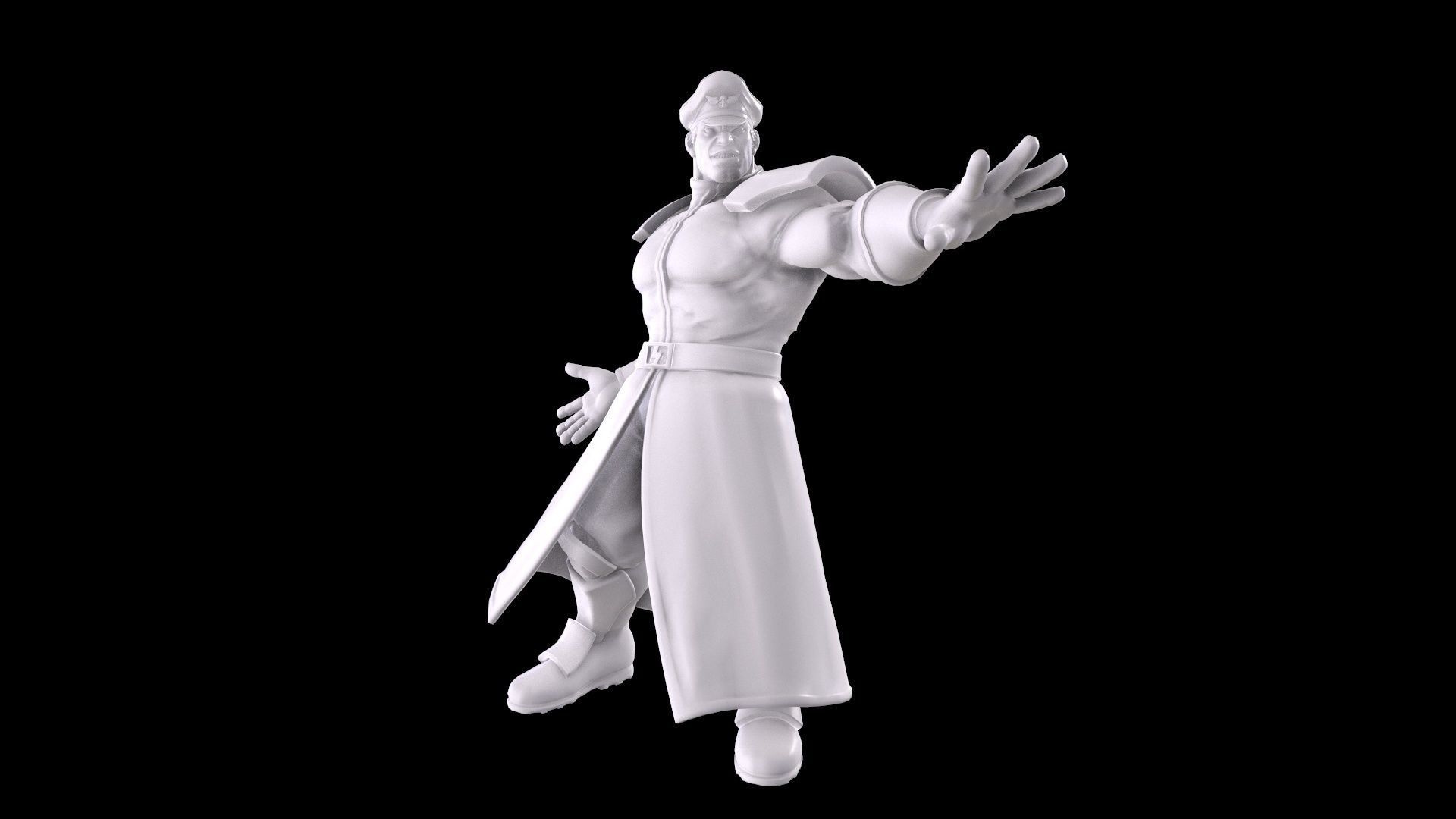 Street Fighter - M Bison 3D print model_17