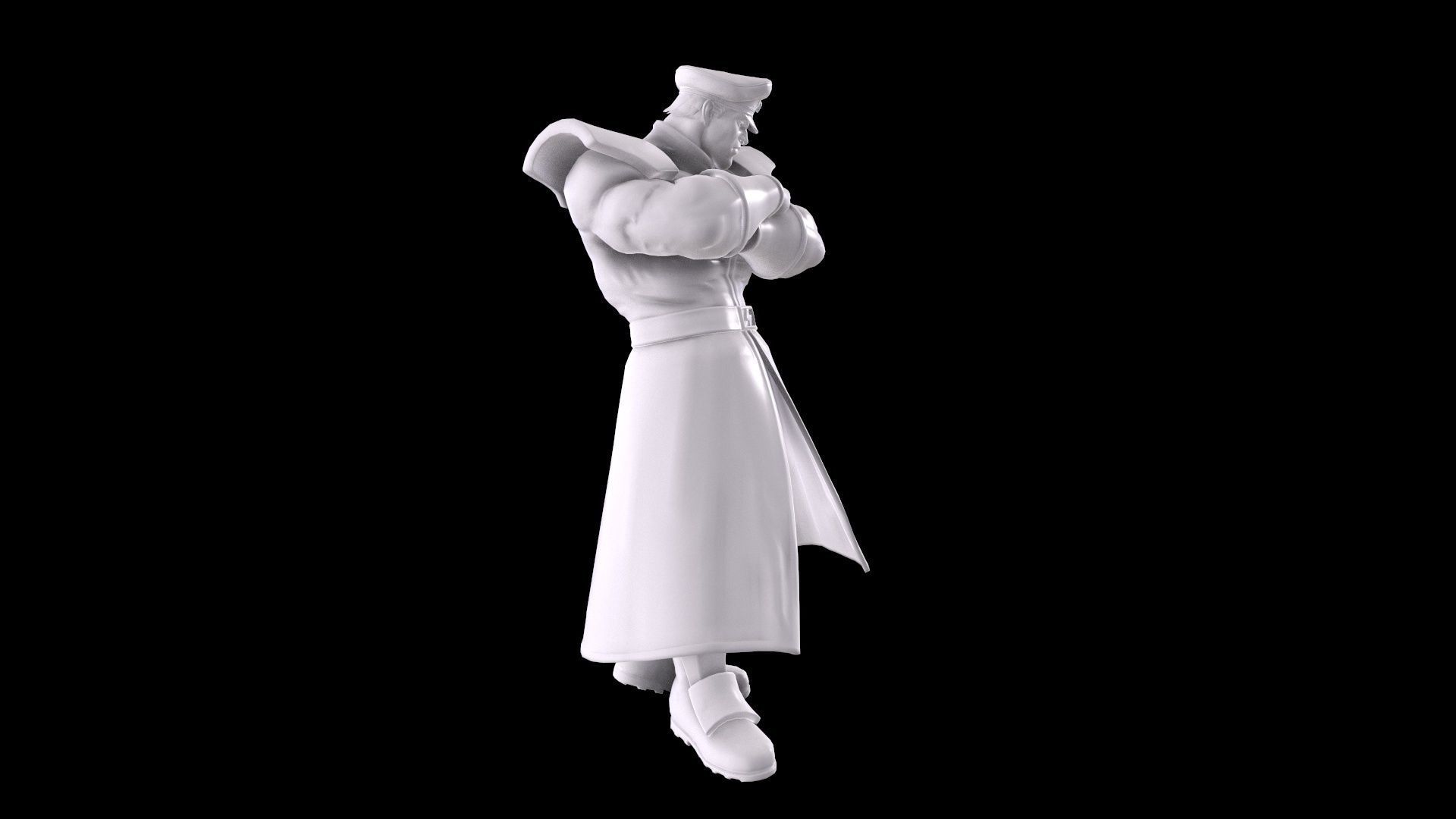 Street Fighter - M Bison 3D print model_7