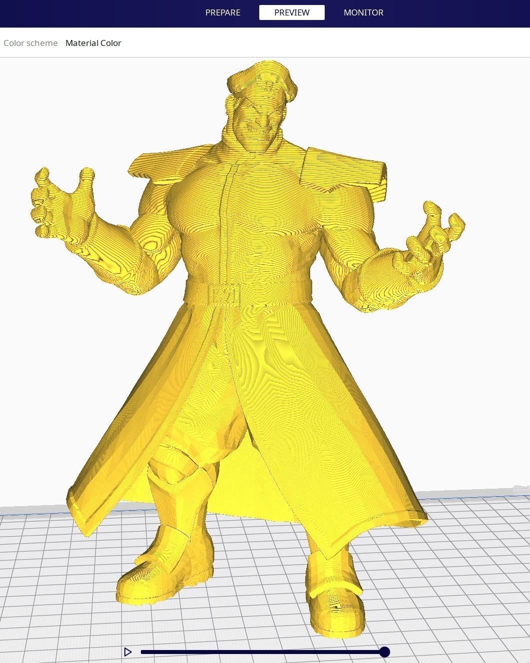 Street Fighter - M Bison 3D print model_5