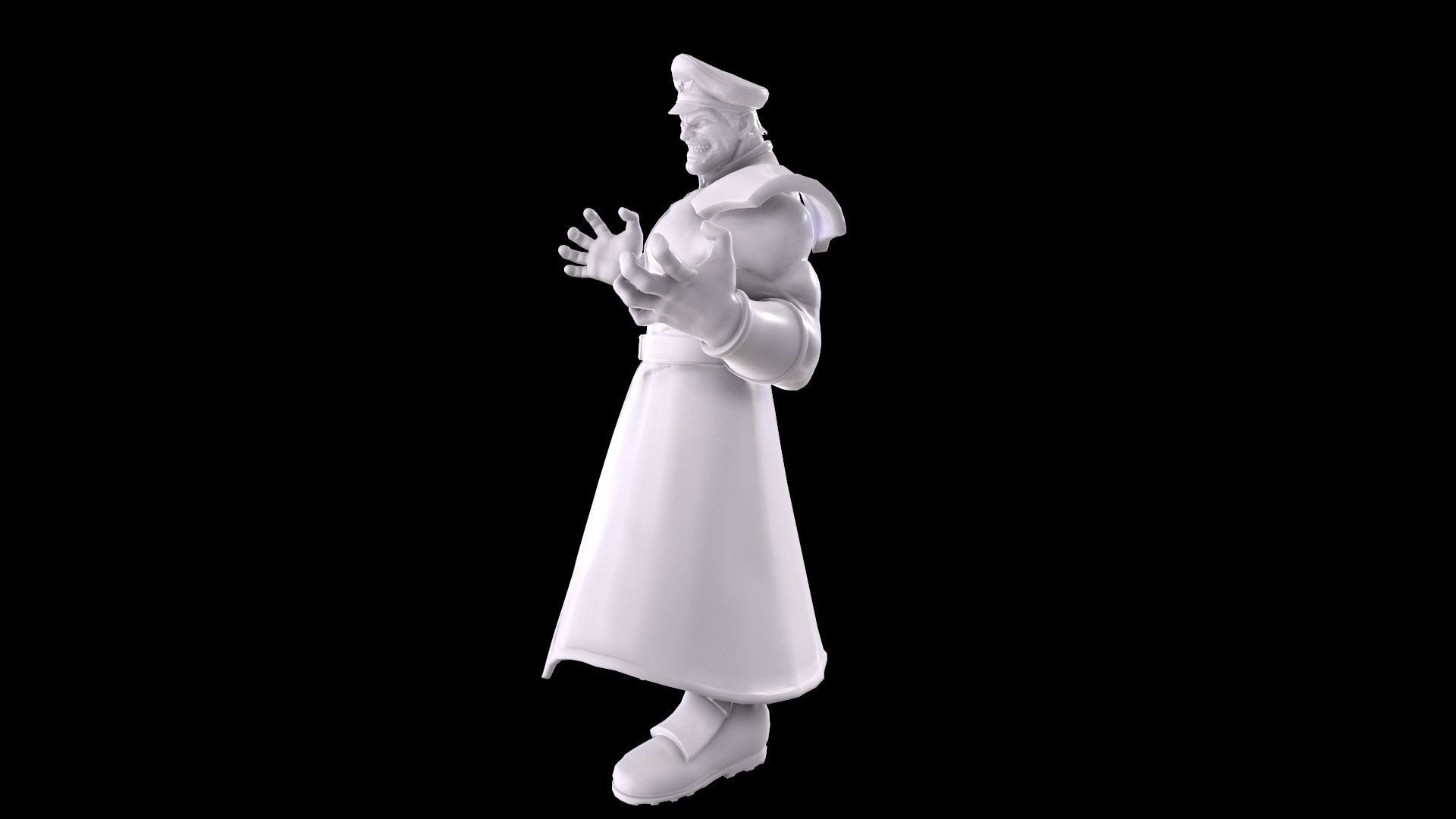 Street Fighter - M Bison 3D print model_22