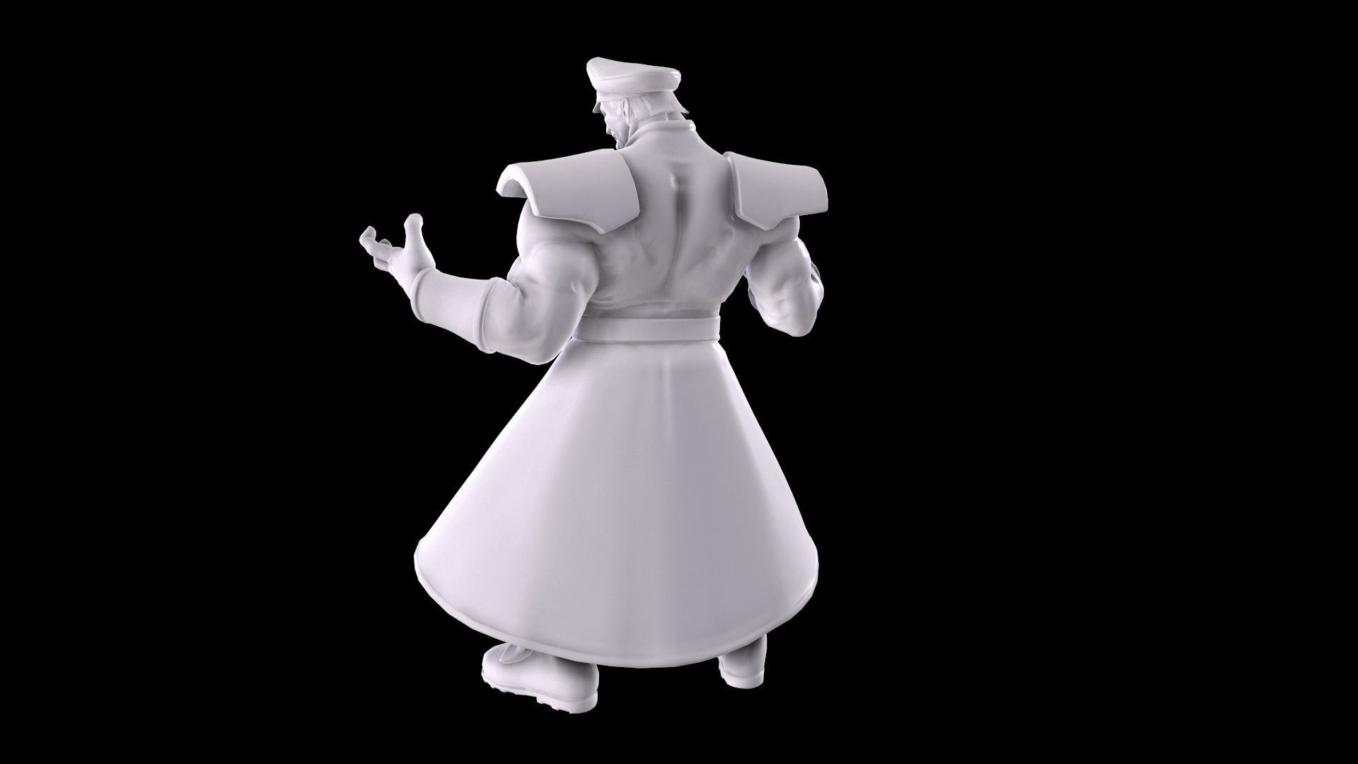 Street Fighter - M Bison 3D print model_21