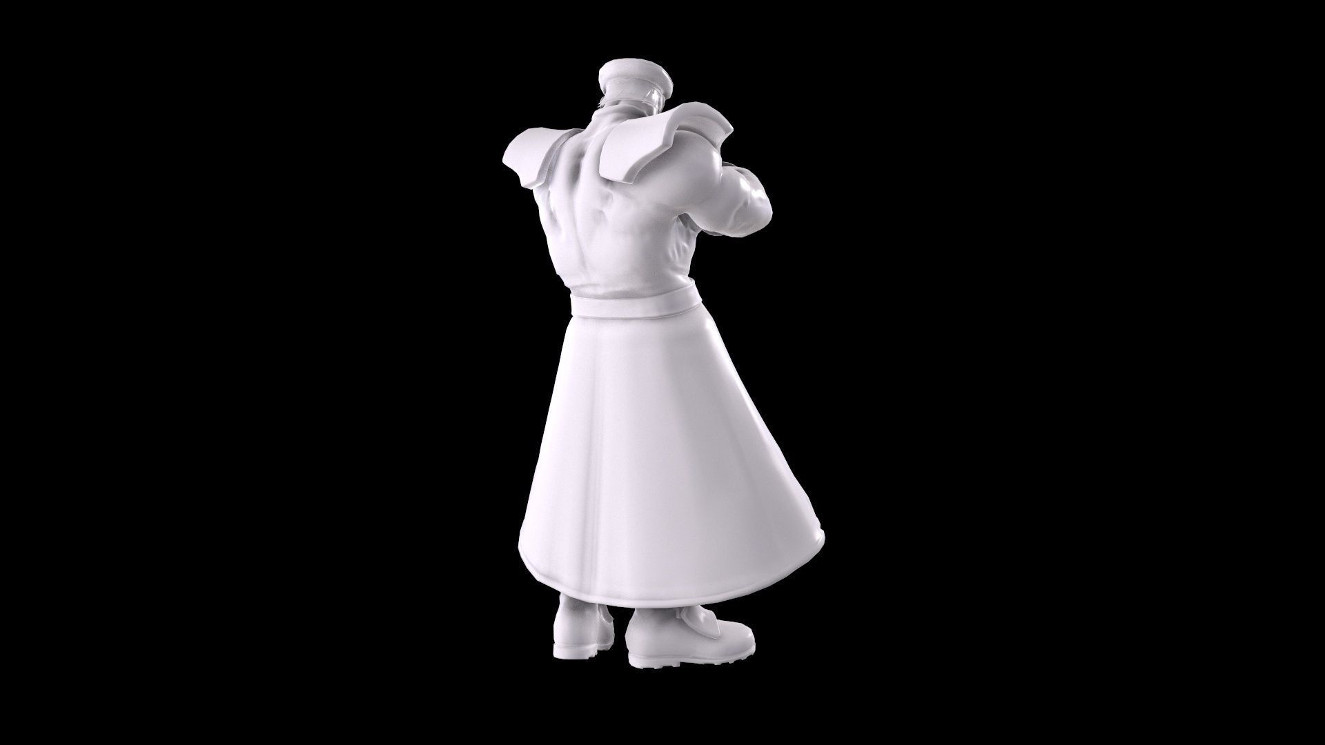 Street Fighter - M Bison 3D print model_8