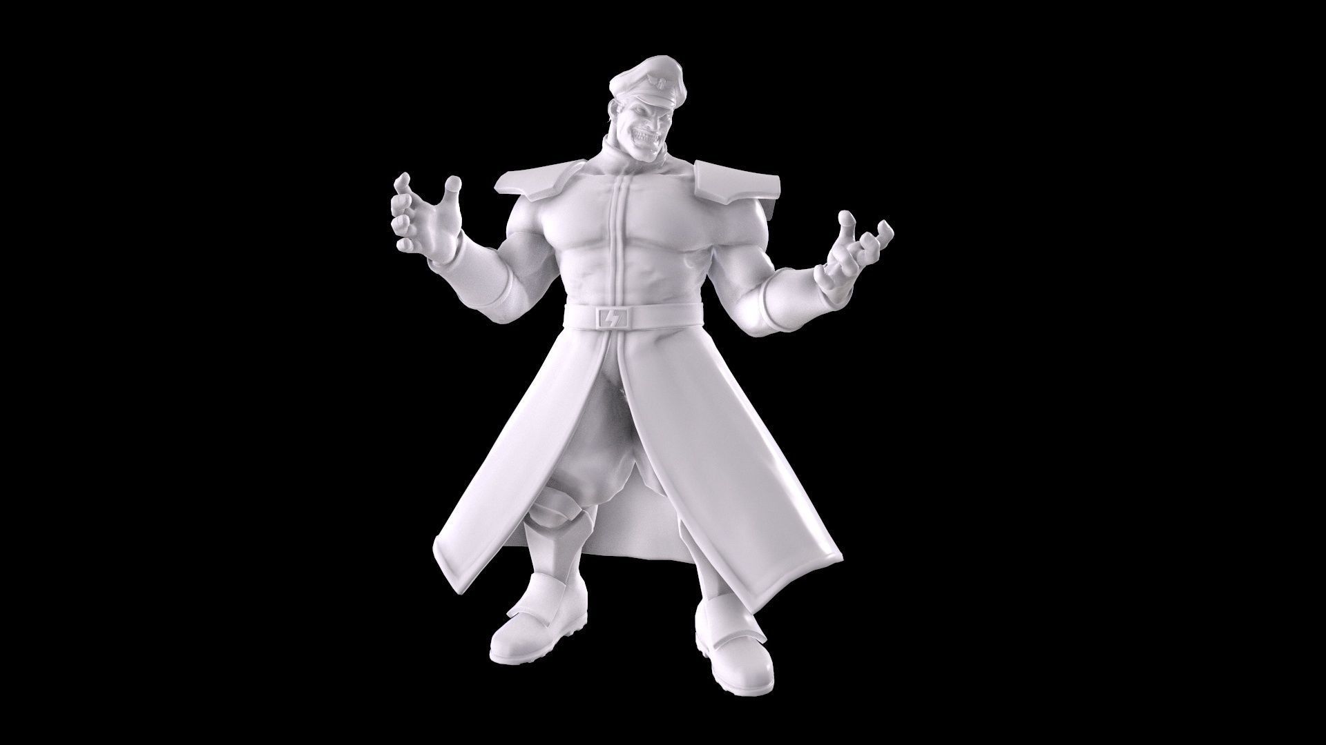 Street Fighter - M Bison 3D print model_18
