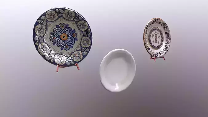 Vintage plates