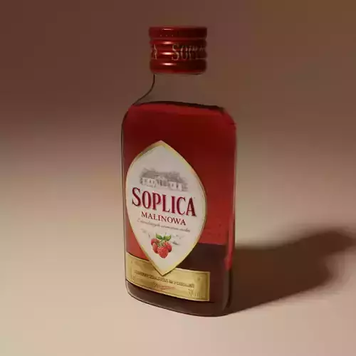 Soplica bottle 3D model