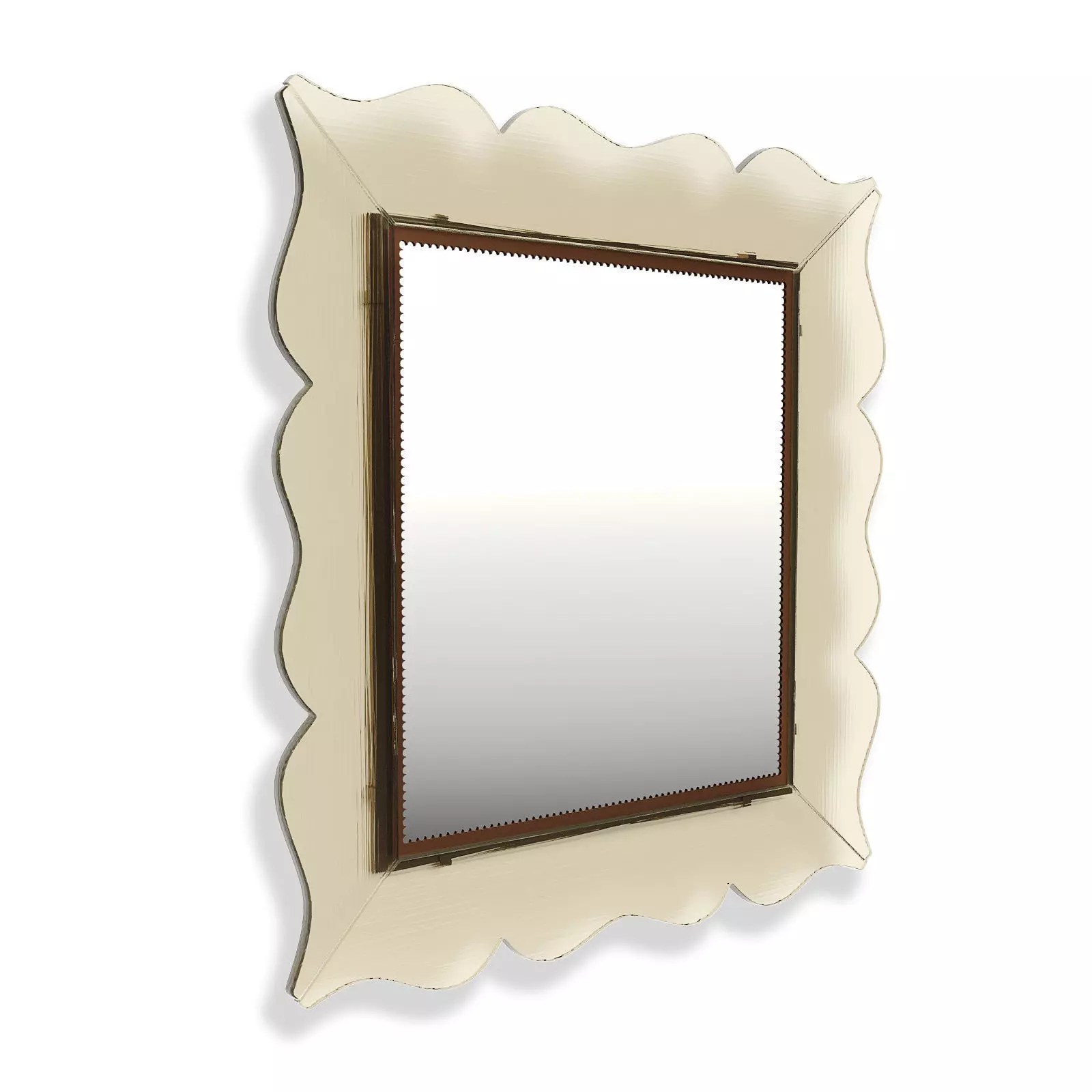 Ceramic vase with pedestal 3D model_0