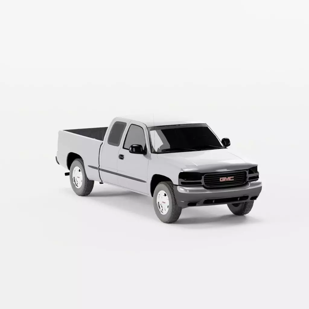 1999 GMC Sierra 1500 Free 3D model
