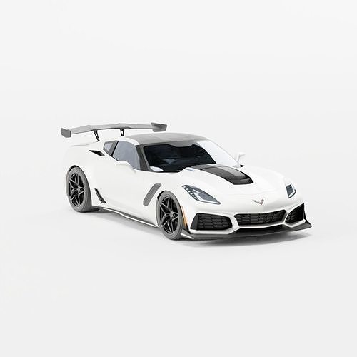 2019 chevrolet corvette zr1 Free 3D model