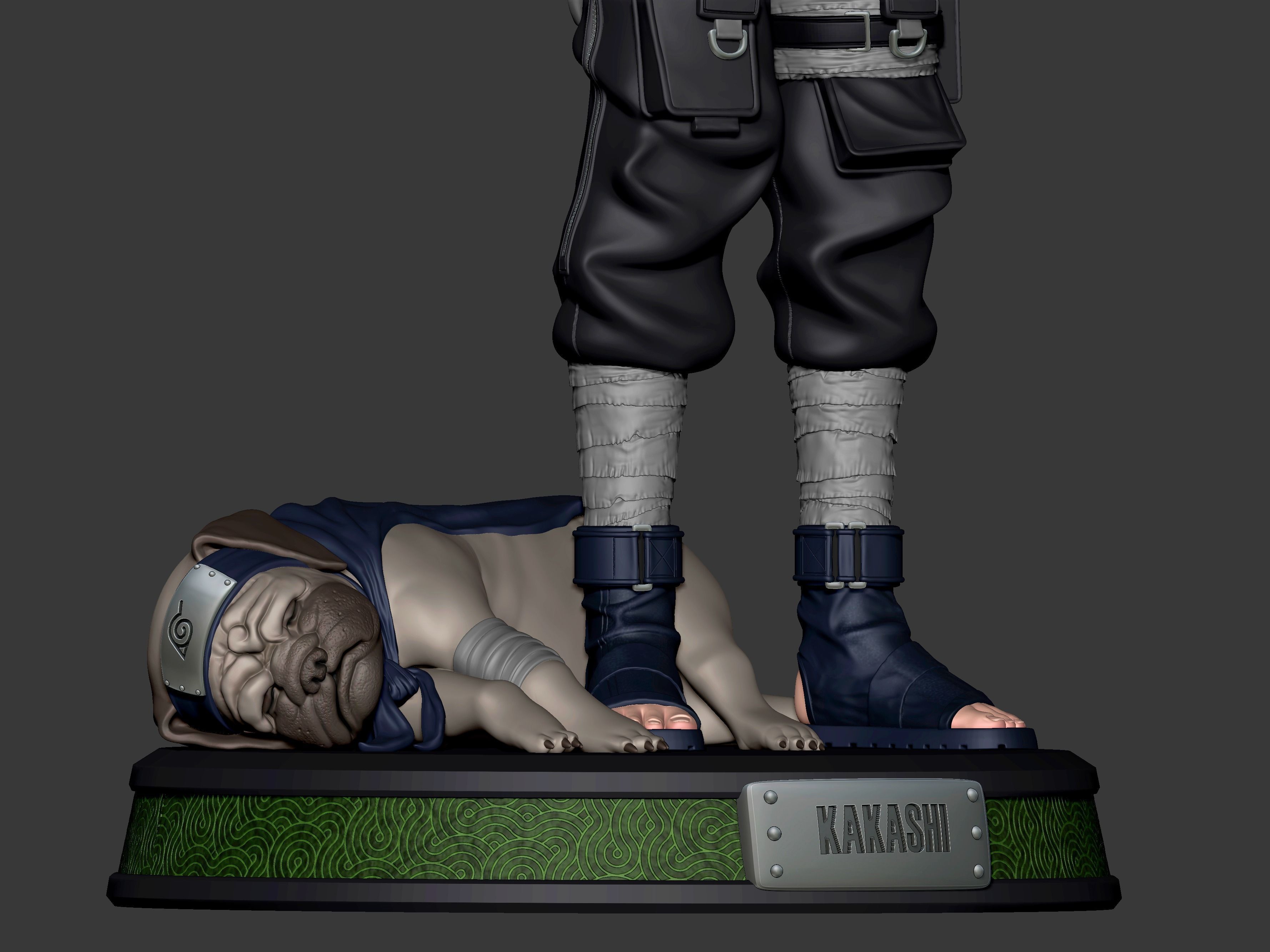 KAKASHI HATAKE 3D print model_22