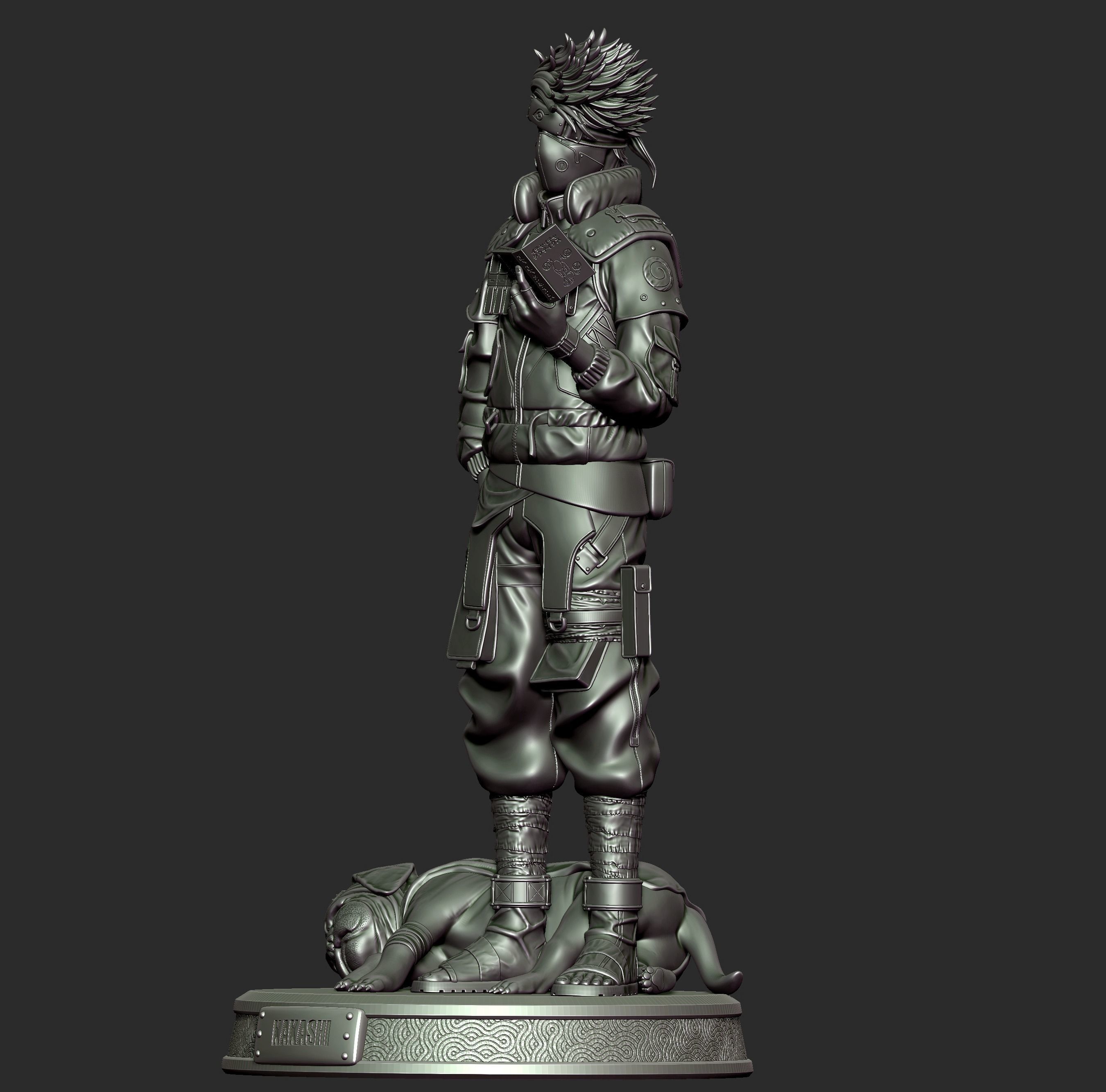 KAKASHI HATAKE 3D print model_26