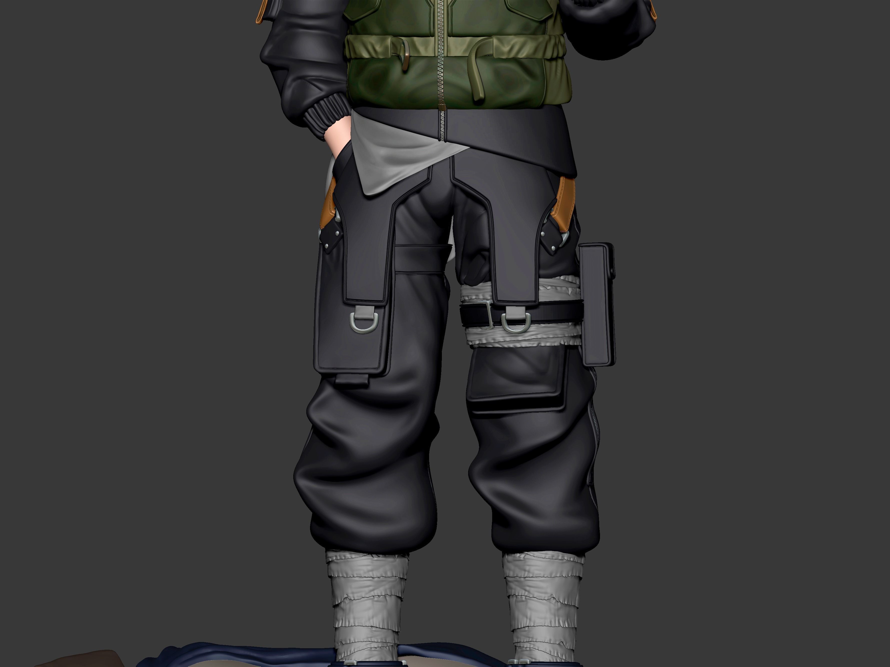 KAKASHI HATAKE 3D print model_20