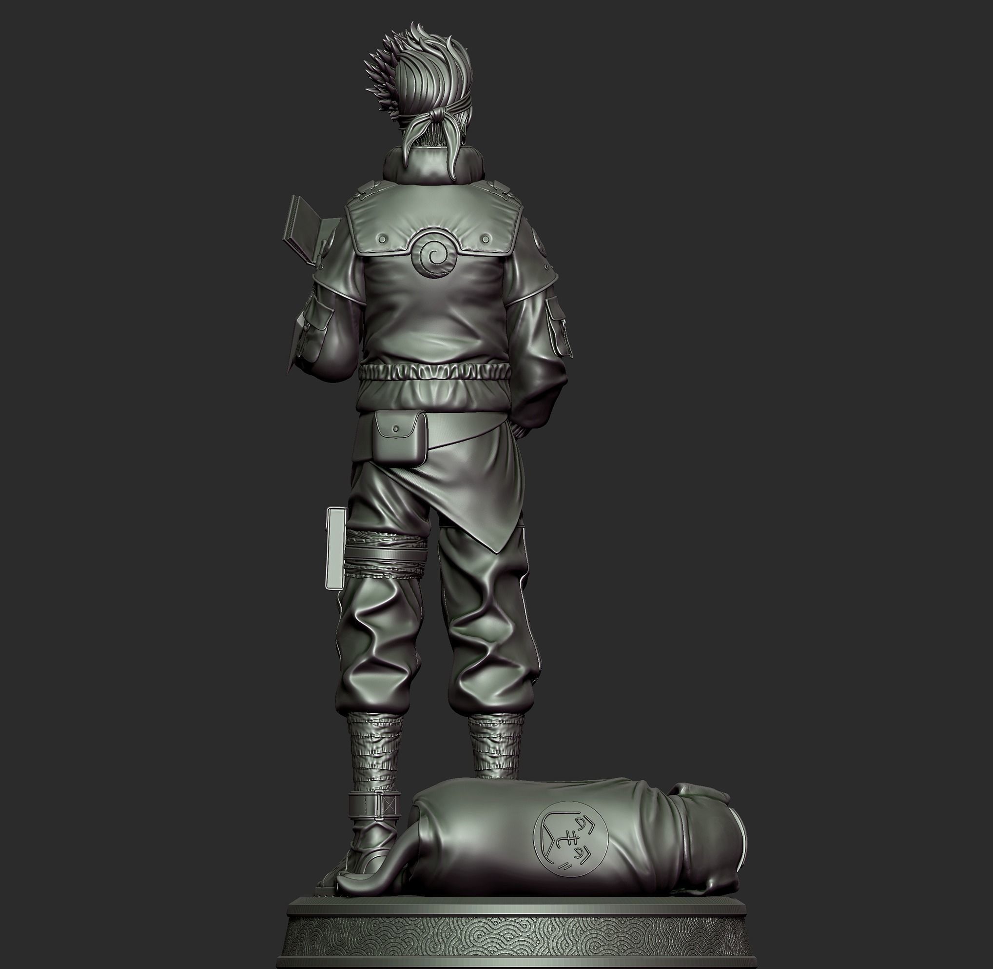 KAKASHI HATAKE 3D print model_29