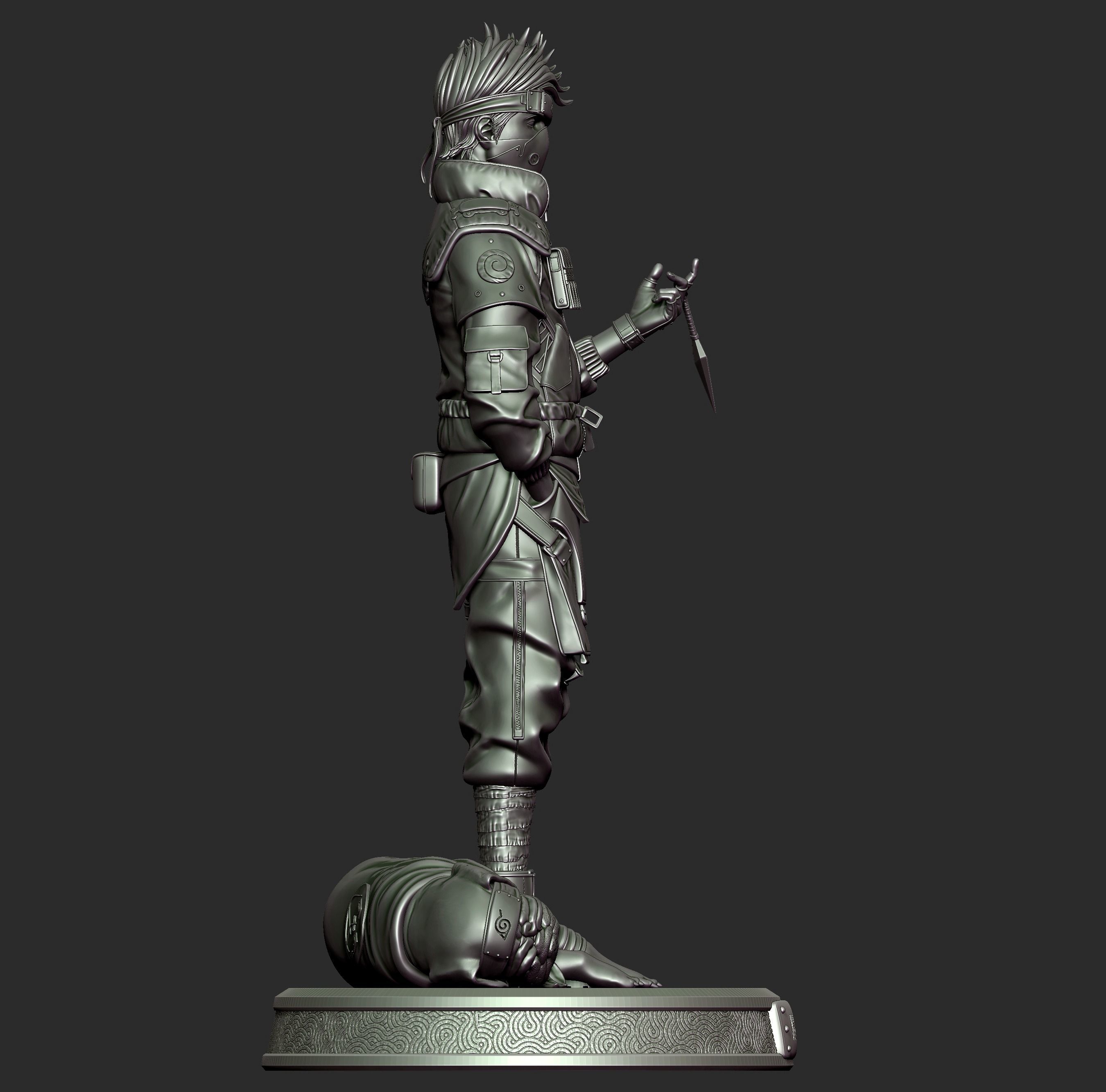 KAKASHI HATAKE 3D print model_27