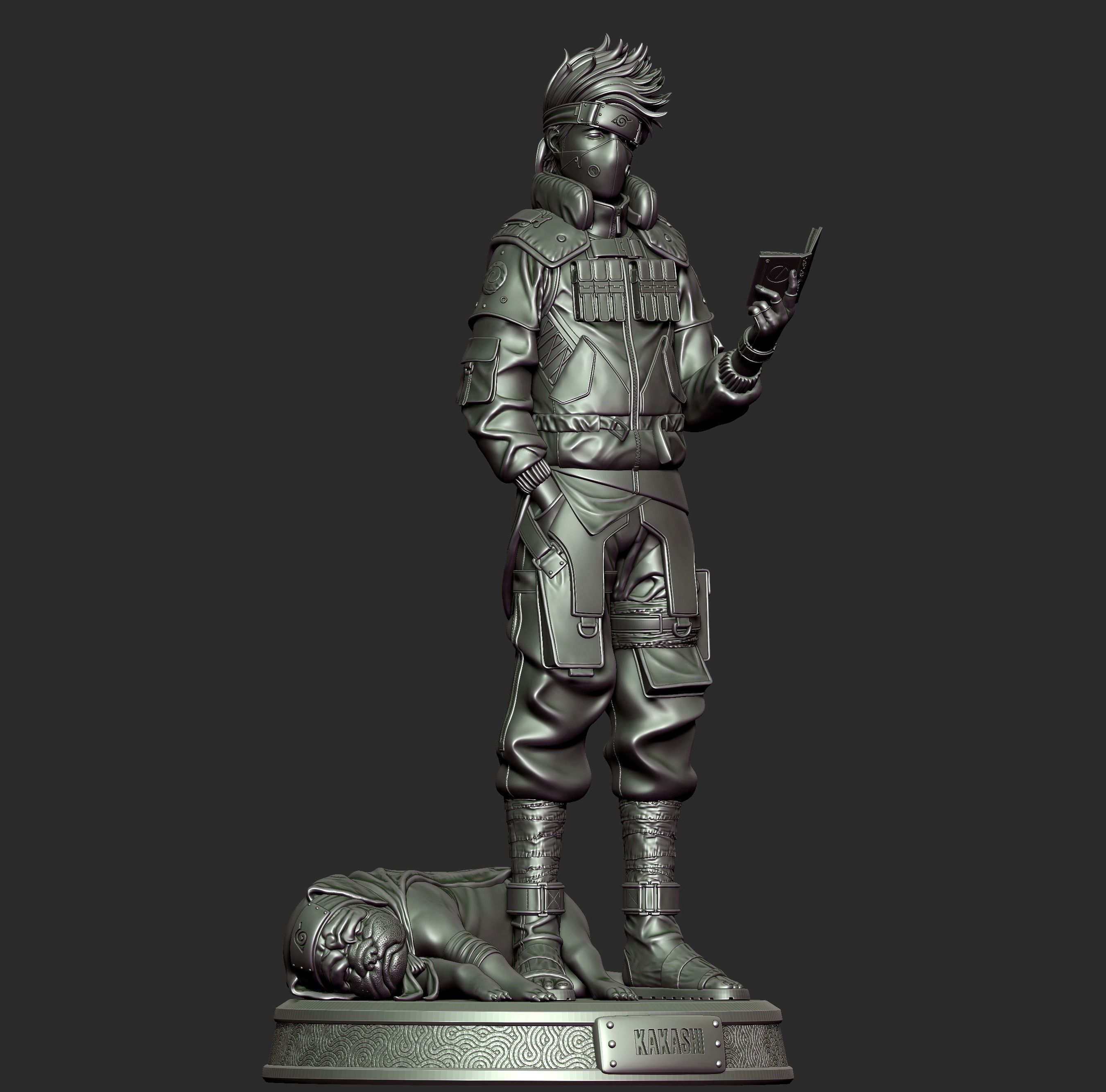 KAKASHI HATAKE 3D print model_24