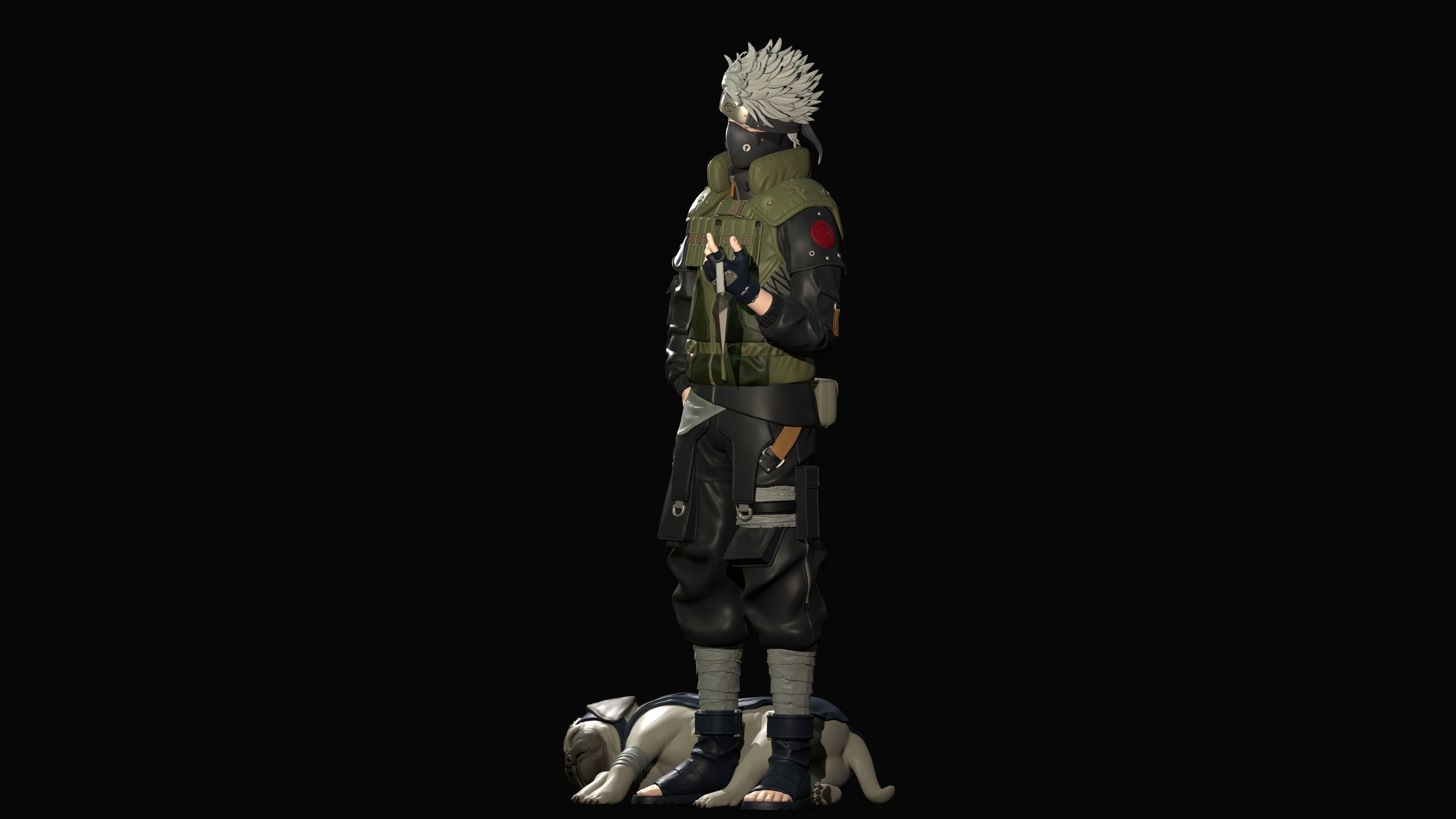 KAKASHI HATAKE 3D print model_5