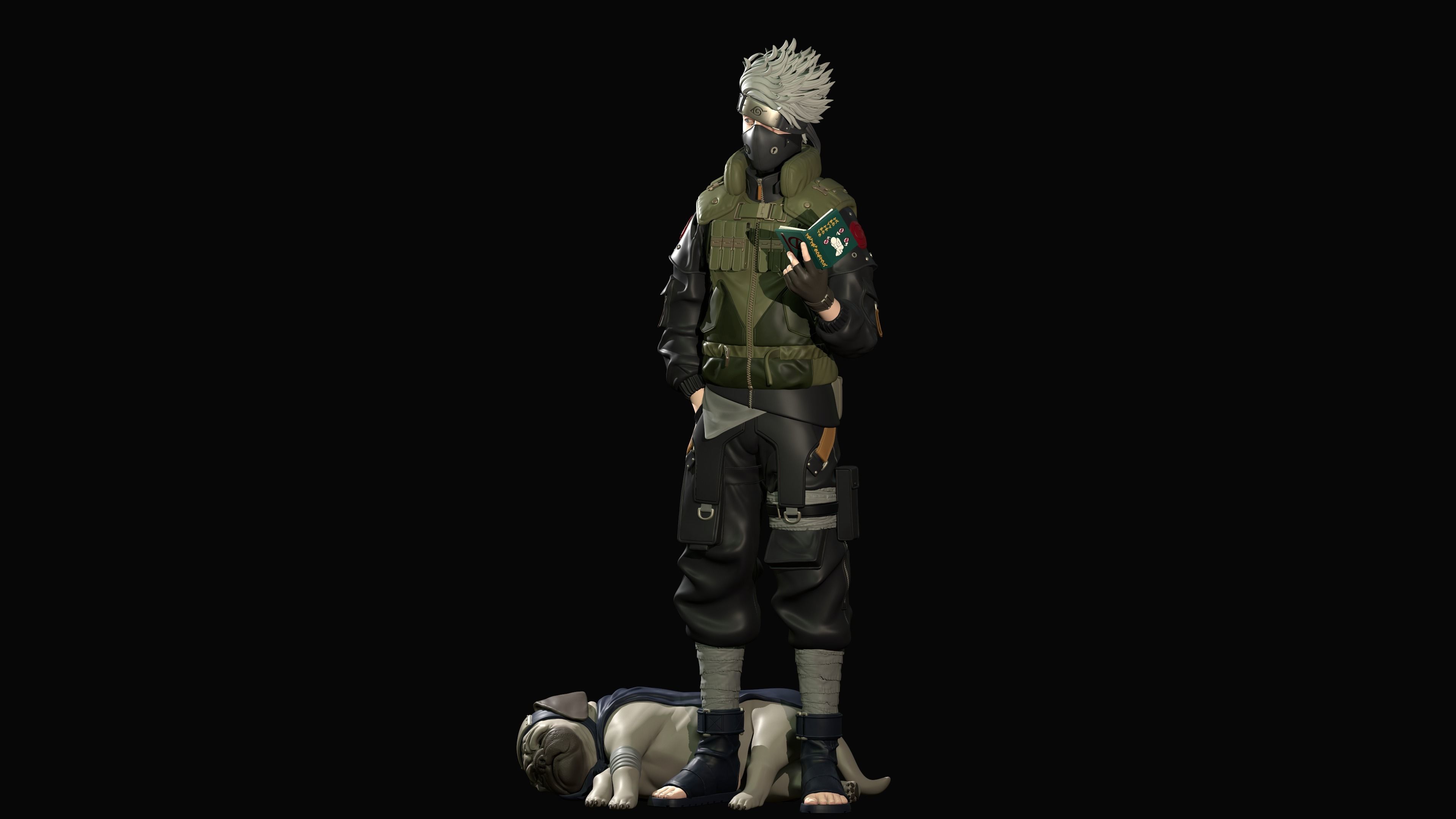 KAKASHI HATAKE 3D print model_2