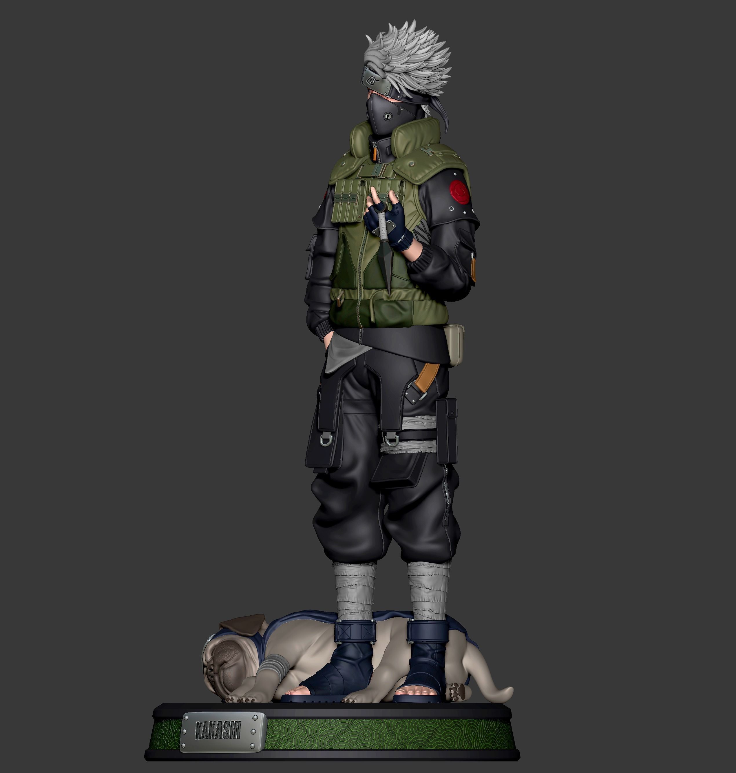 KAKASHI HATAKE 3D print model_15