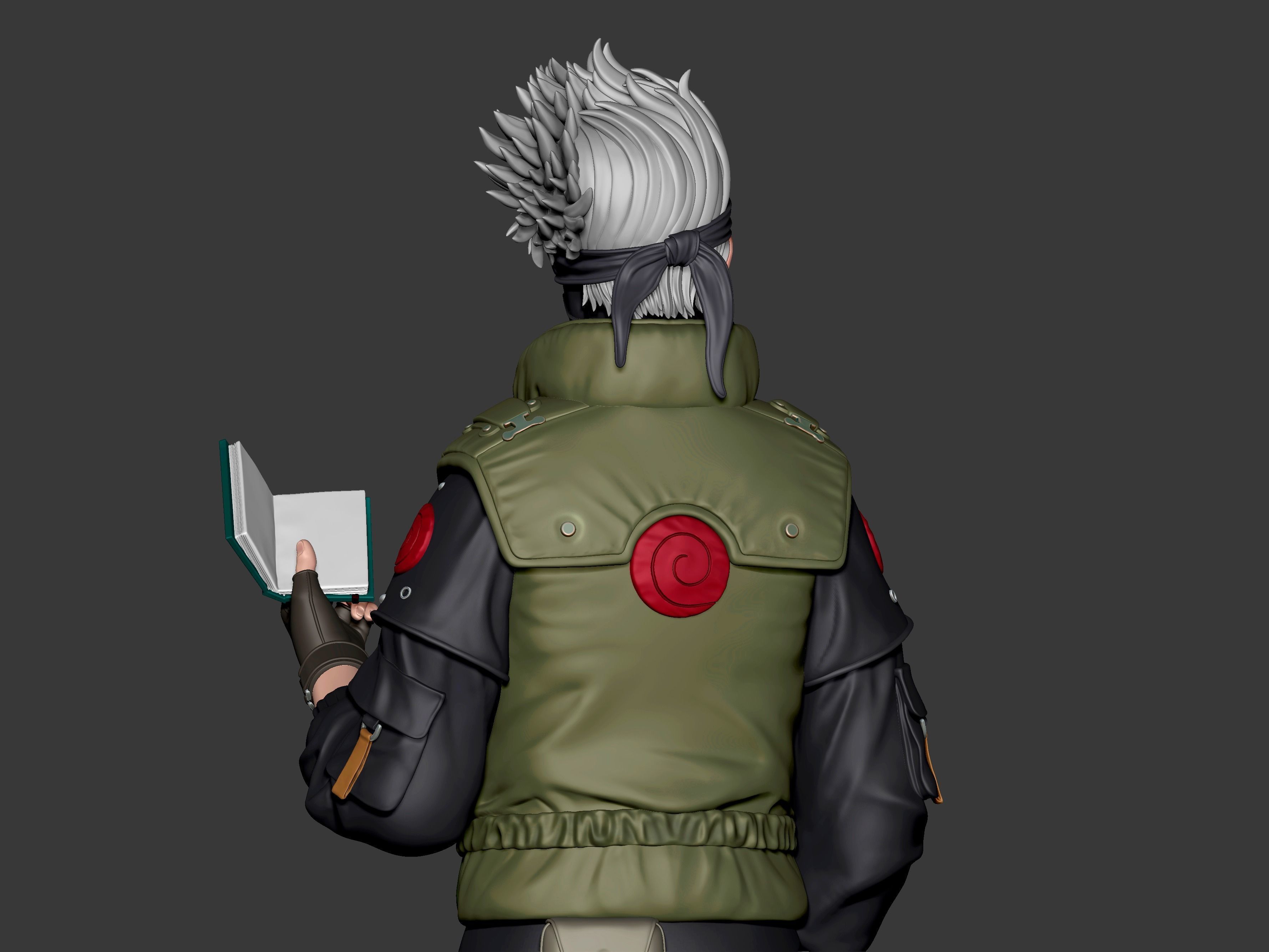 KAKASHI HATAKE 3D print model_19
