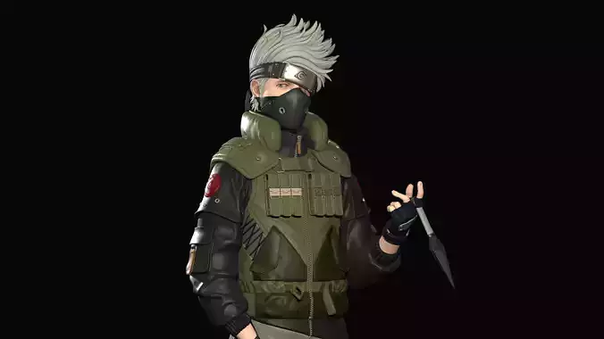 KAKASHI HATAKE 3D print model