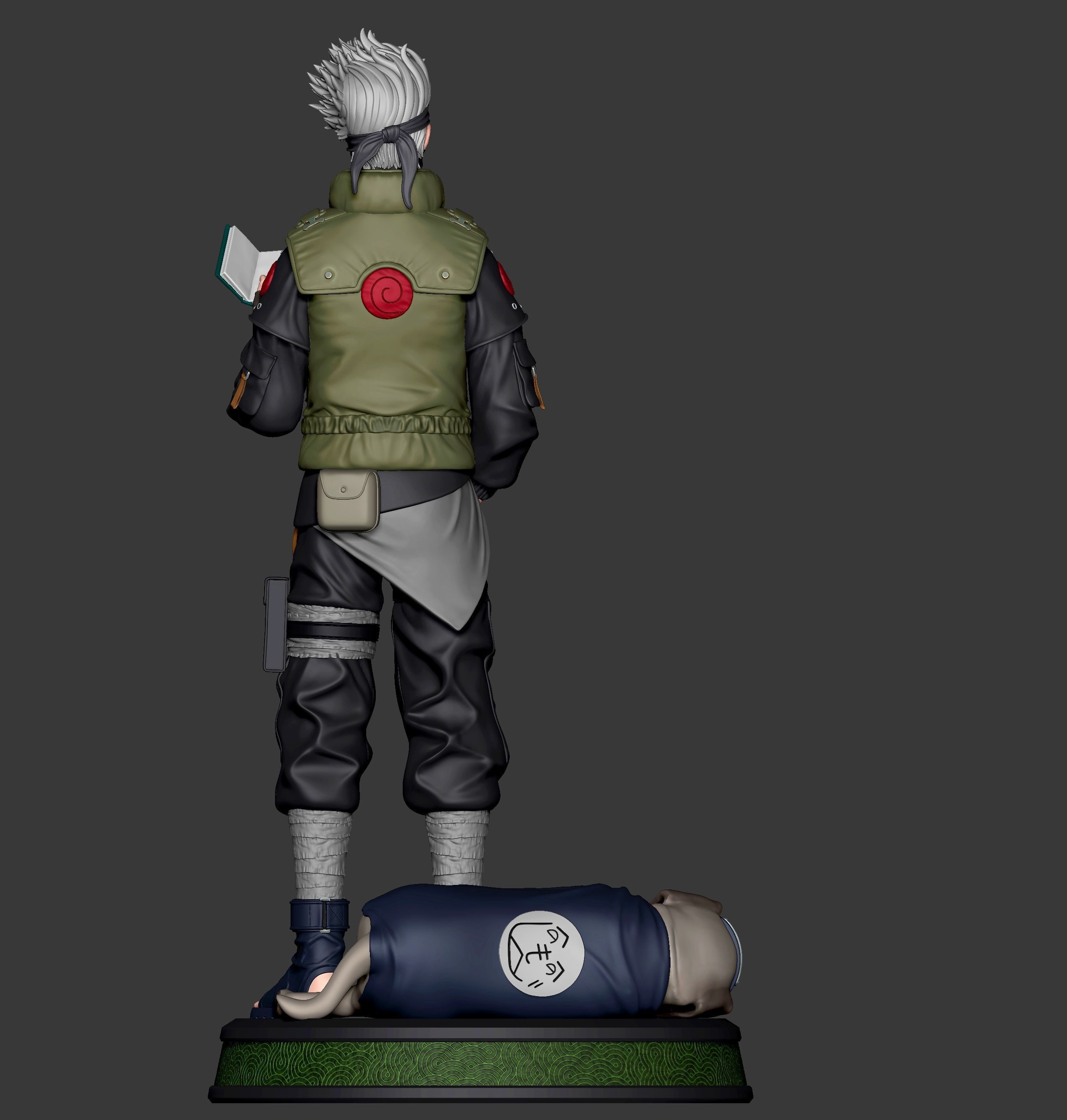 KAKASHI HATAKE 3D print model_14