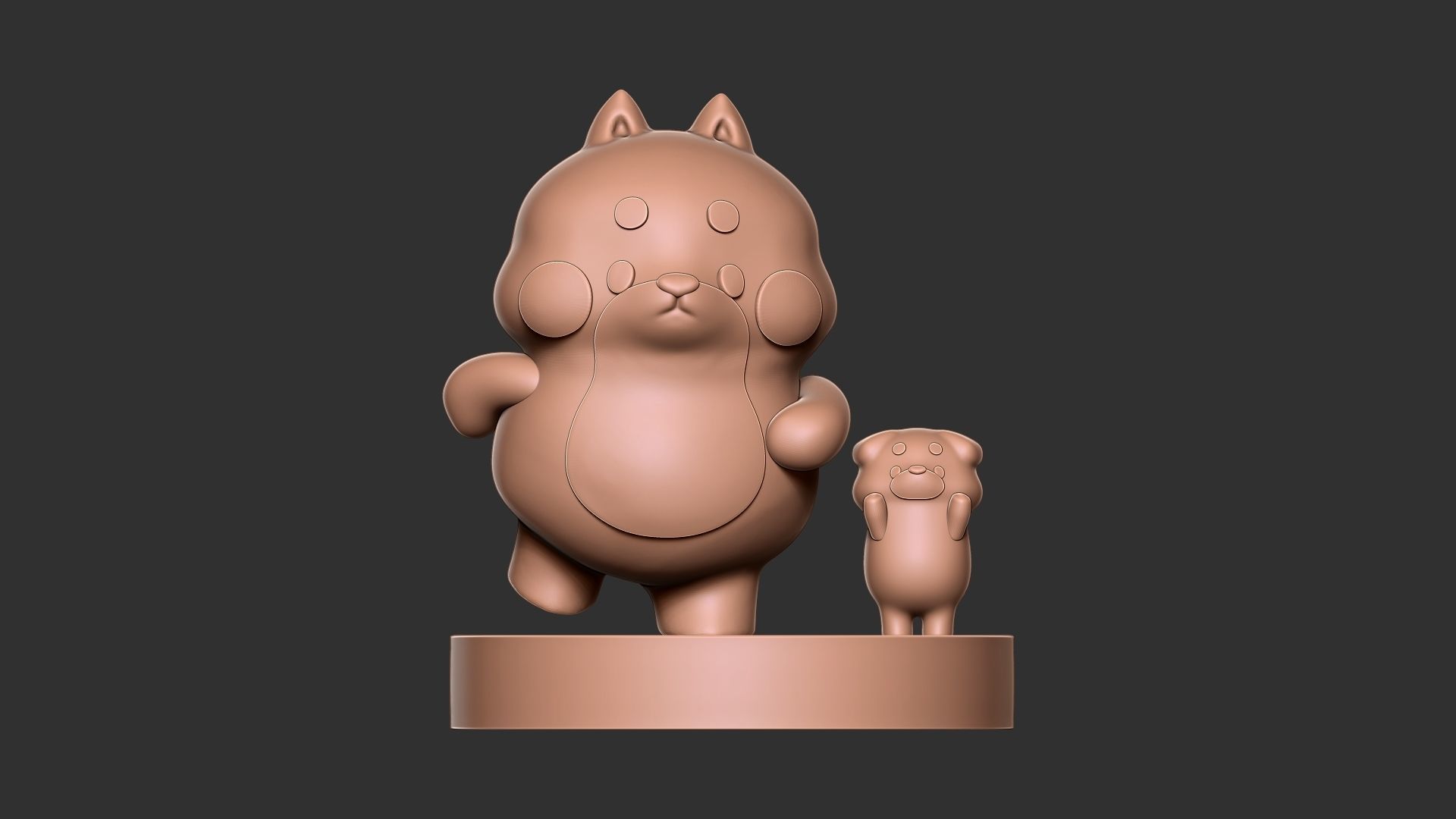 Yuta and Toto - Tonton Friends Fan Art - 3D Print Model 3D print model_4