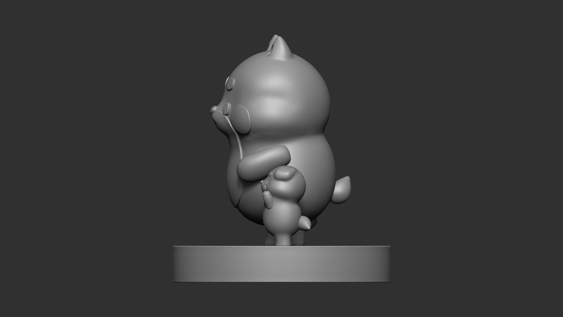 Yuta and Toto - Tonton Friends Fan Art - 3D Print Model 3D print model_9