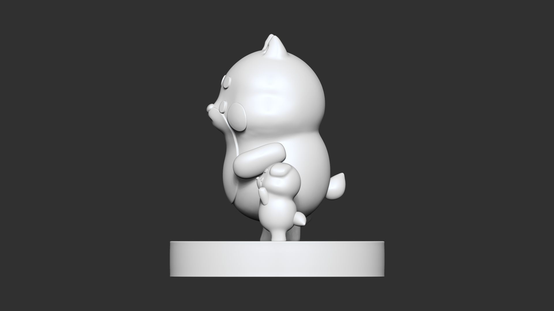 Yuta and Toto - Tonton Friends Fan Art - 3D Print Model 3D print model_13
