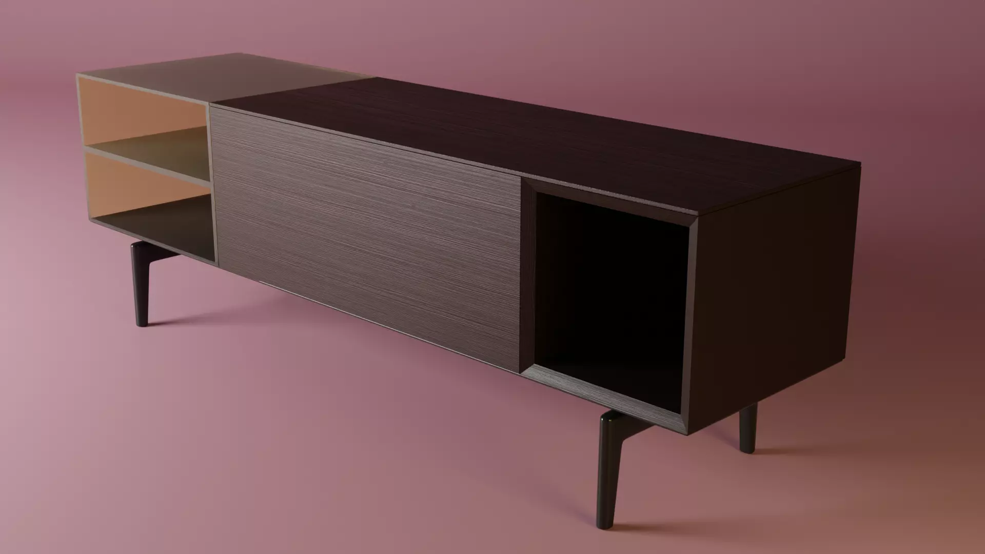 Cabinet sideboard 3D model_0