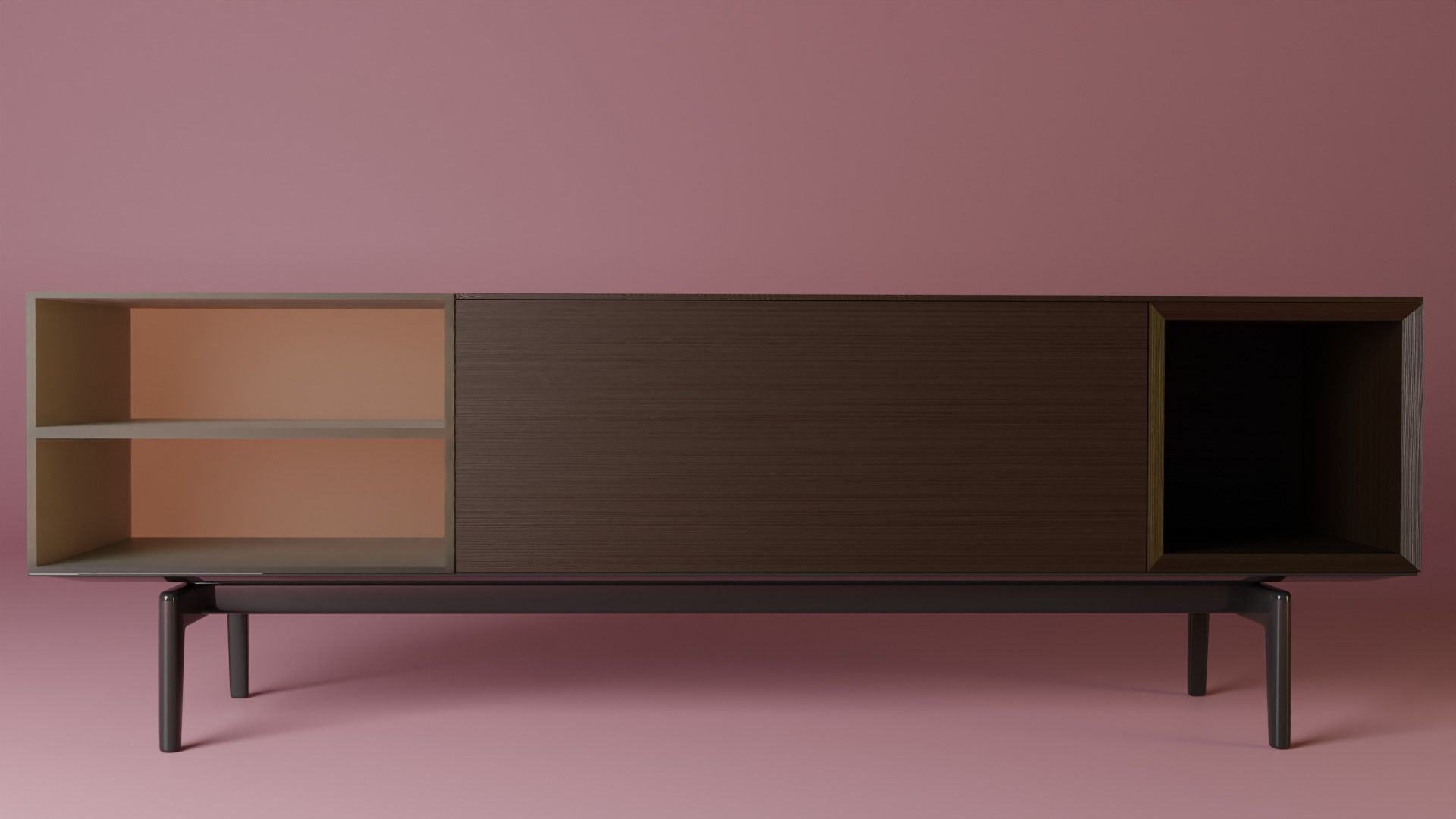 Cabinet sideboard 3D model_1