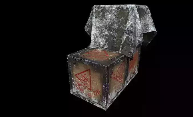 iron box multi low poly