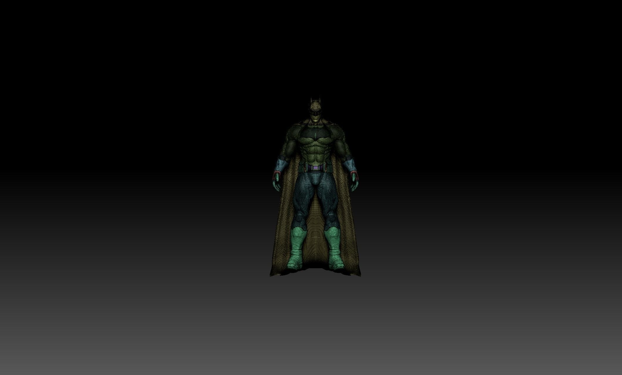 Batmen batman arkham knight 3D model_1