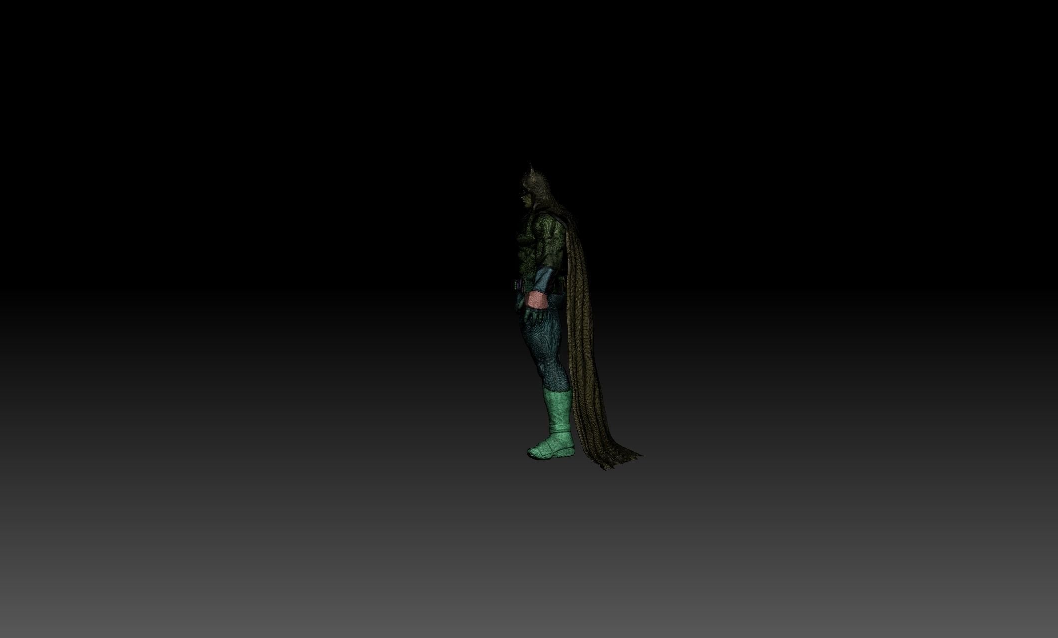 Batmen batman arkham knight 3D model_4