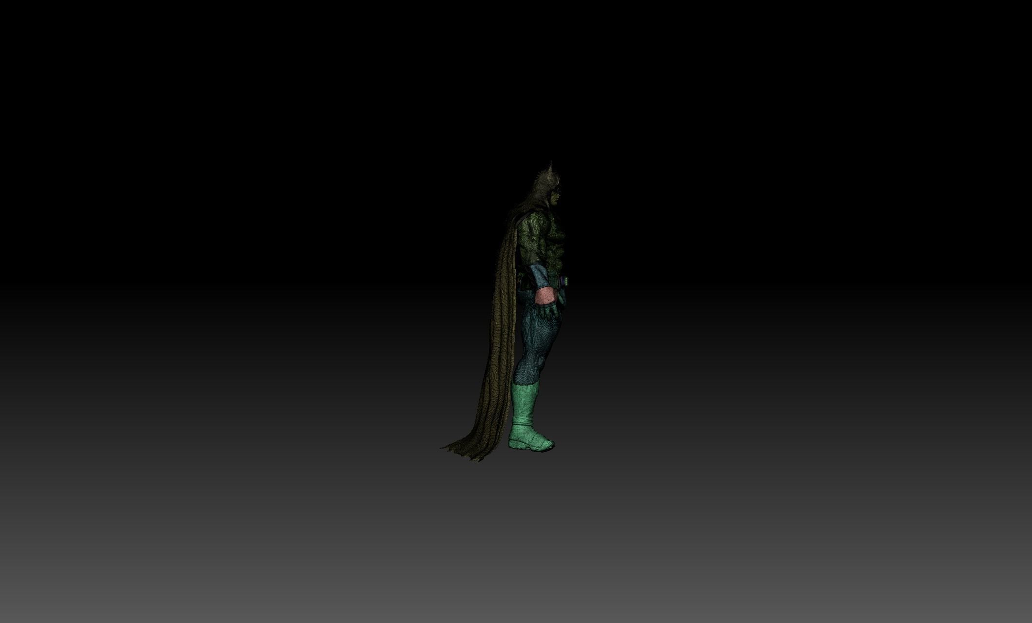 Batmen batman arkham knight 3D model_2