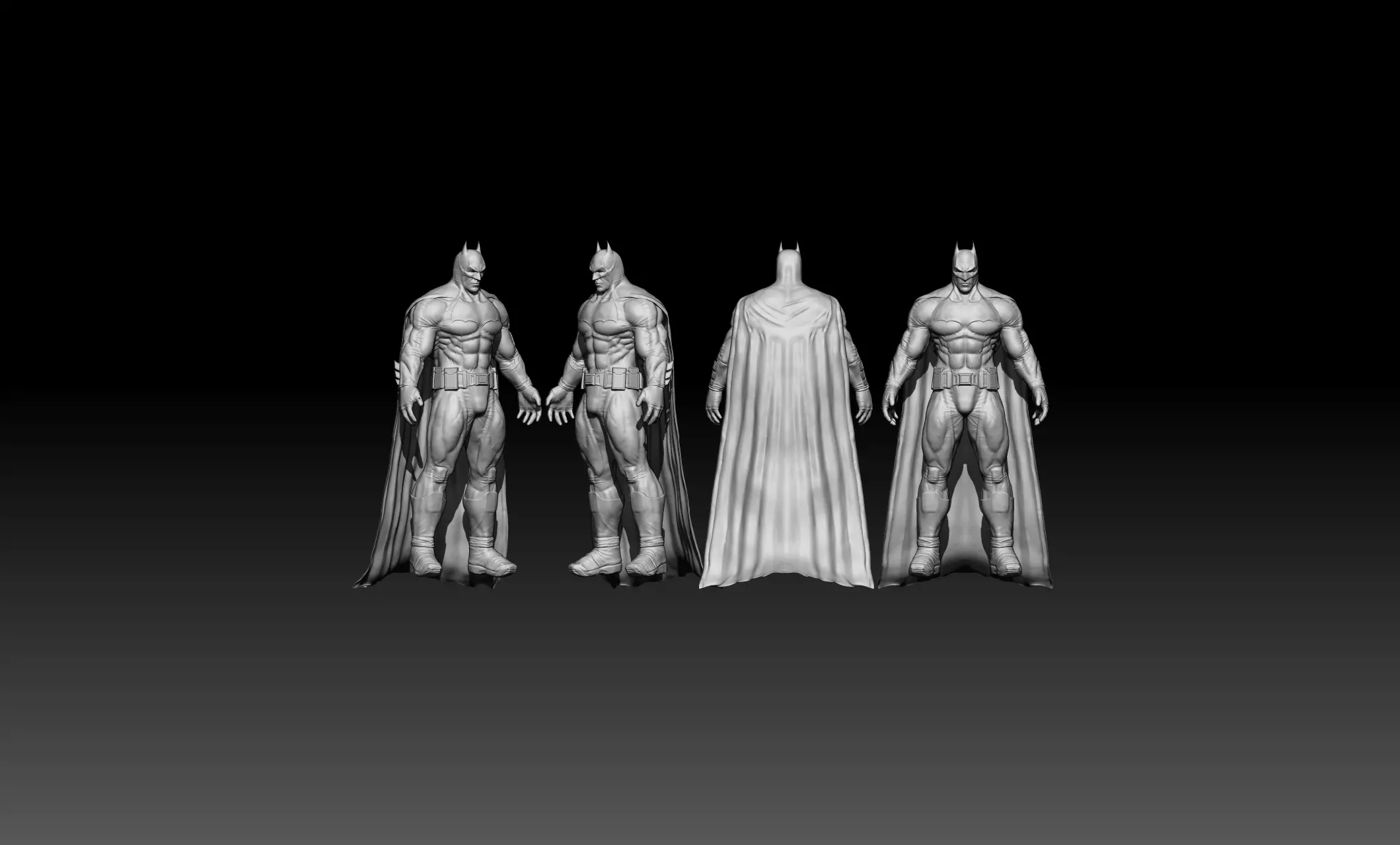 Batmen batman arkham knight 3D model_0