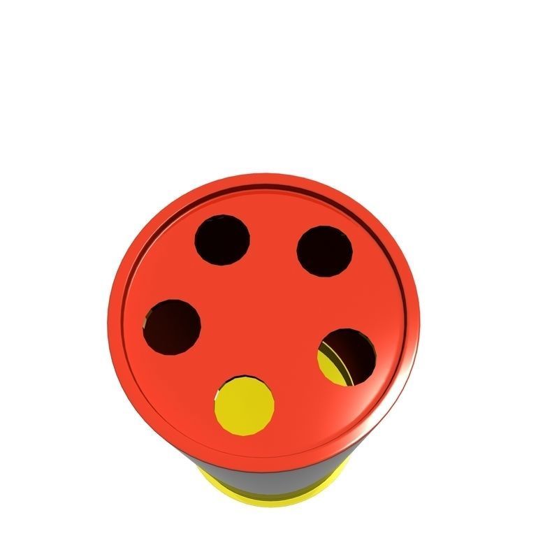 Shotgun Shell 3D model_1