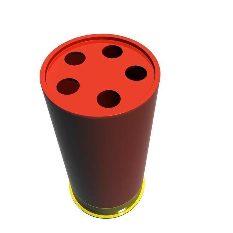 Shotgun Shell 3D model_2