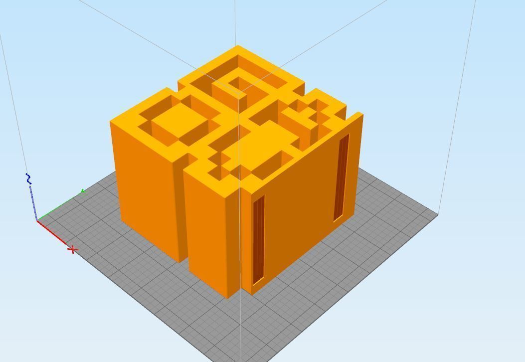 Game Over Logo Gaming 3D print model_4